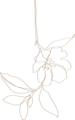 decoración dibujo de flores